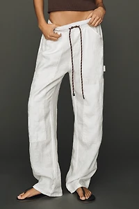 rag & bone Atlas 100% Linen Utility Pants