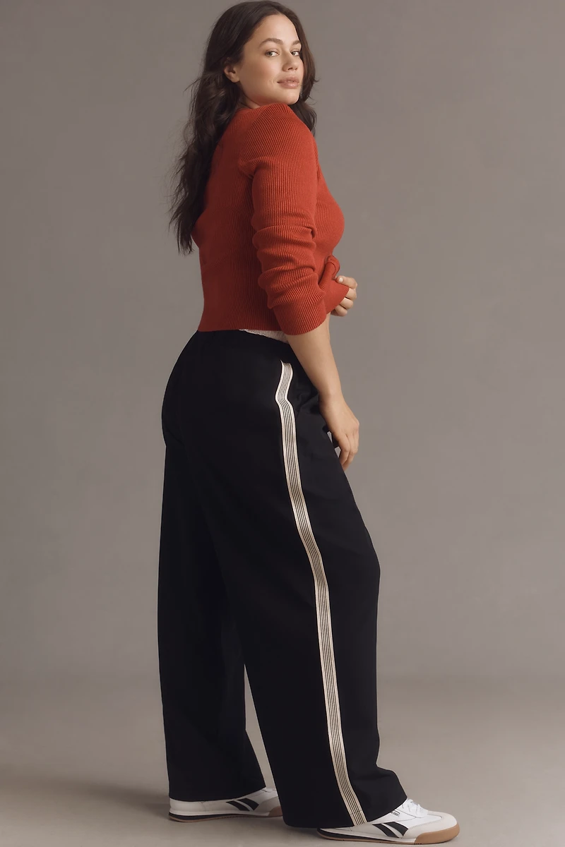 Maeve Pull-On Track Pants