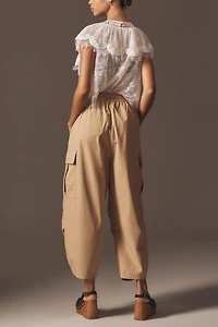 By Anthropologie Oversized Utility Pants