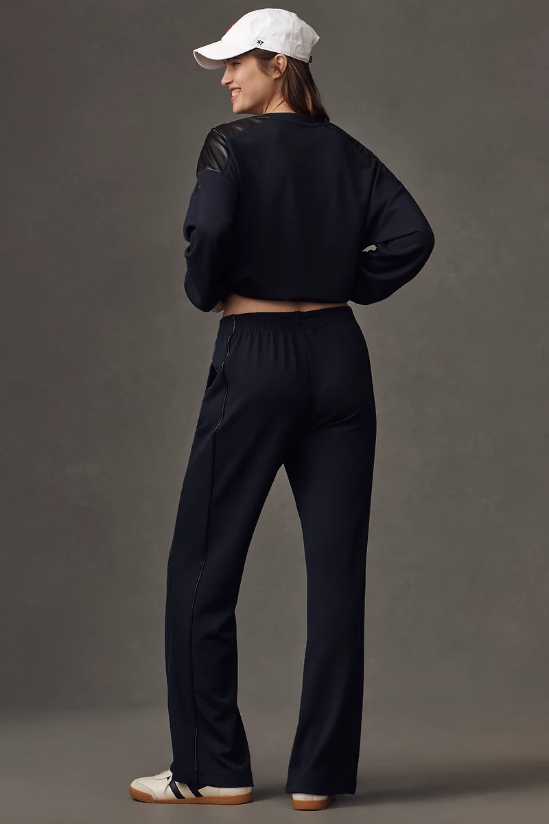 The Brooklin Knit Wide-Leg Pull-On Pants