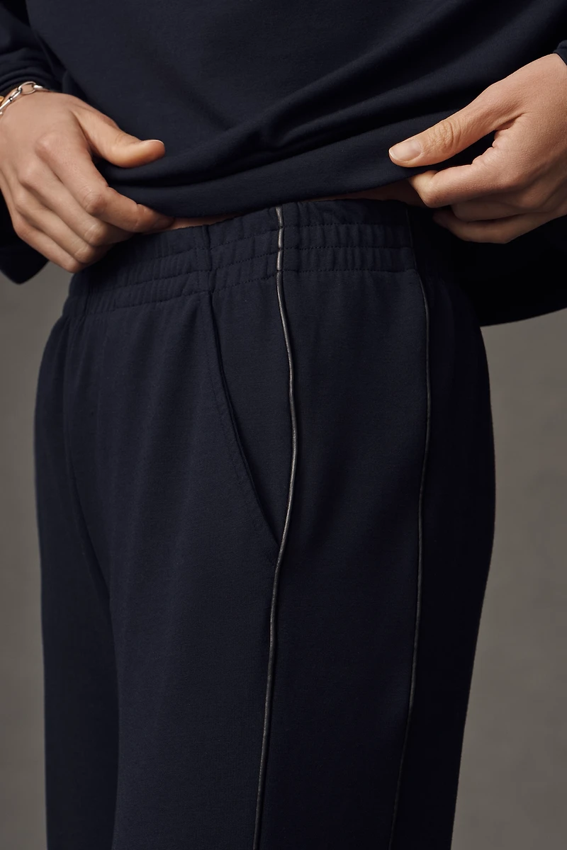 The Brooklin Knit Wide-Leg Pull-On Pants