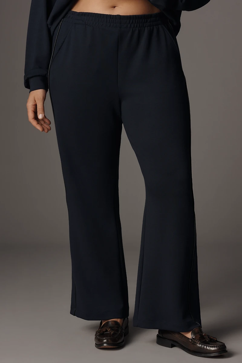 The Brooklin Knit Wide-Leg Pull-On Pants