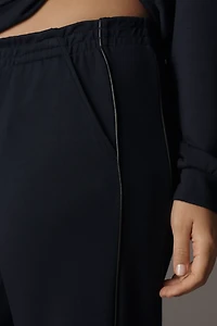 The Brooklin Knit Wide-Leg Pull-On Pants