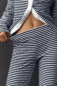 Maeve Knit Stripe Flare Pants