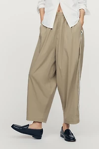 By Anthropologie Oversized Track Trousers
