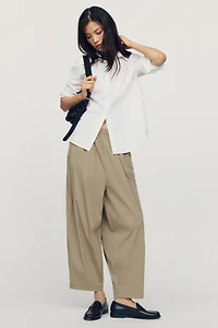 By Anthropologie Oversized Track Trousers