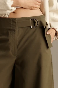 Exquise Belted Culotte Pants