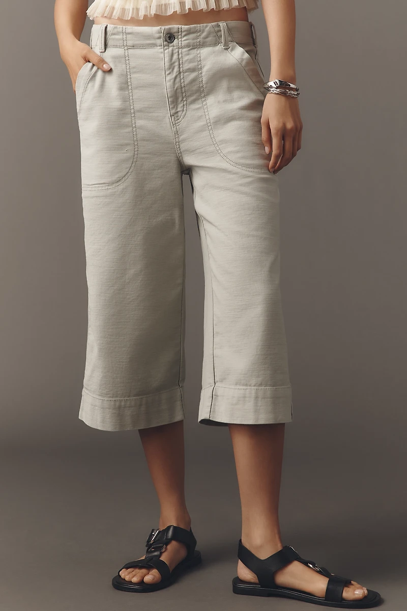Pilcro Crop Utility Pants