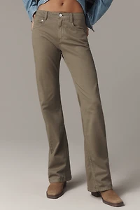 Pilcro Essential Mid-Rise Flare Pants