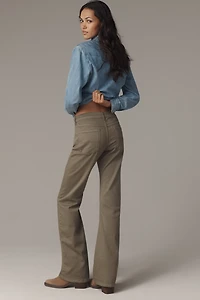 Pilcro Essential Mid-Rise Flare Pants