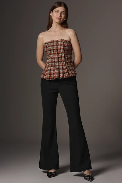 Maeve Off Duty Mid-Rise Flare Pants