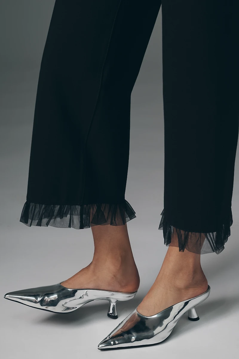 The Colette Tulle Ruffle Crop Party Pants by Maeve