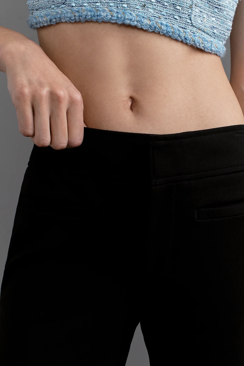 Maeve Retro Ponte Flare Pants