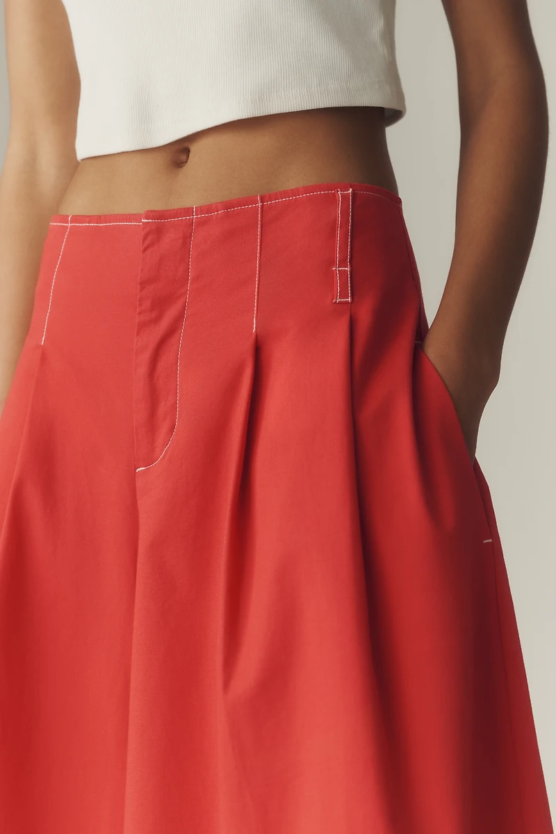 Maeve 50s Umbrella Culotte Pants