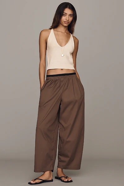 By Anthropologie Barrel Trouser Pants