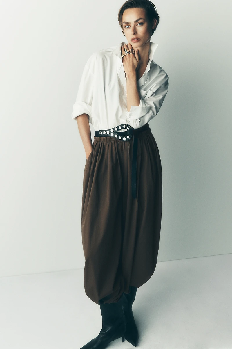 By Anthropologie Barrel Trouser Pants