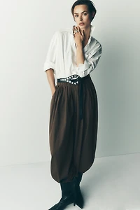 By Anthropologie Barrel Trouser Pants