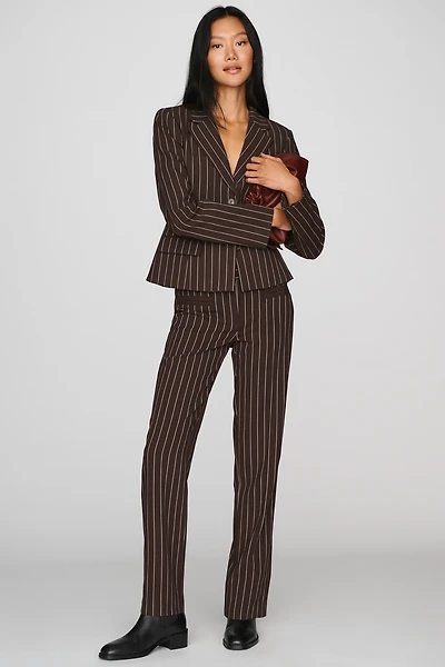 Maeve 90s Slim Suit Trousers
