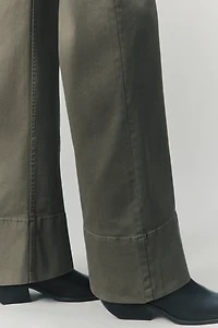 The Rylan Relaxed High-Rise Flare Pants by Pilcro