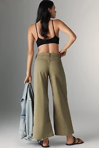 Pilcro Crop Wide-Leg Pants