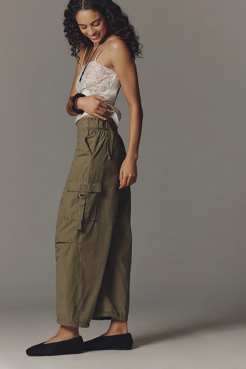 By Anthropologie Utility Parachute Pants