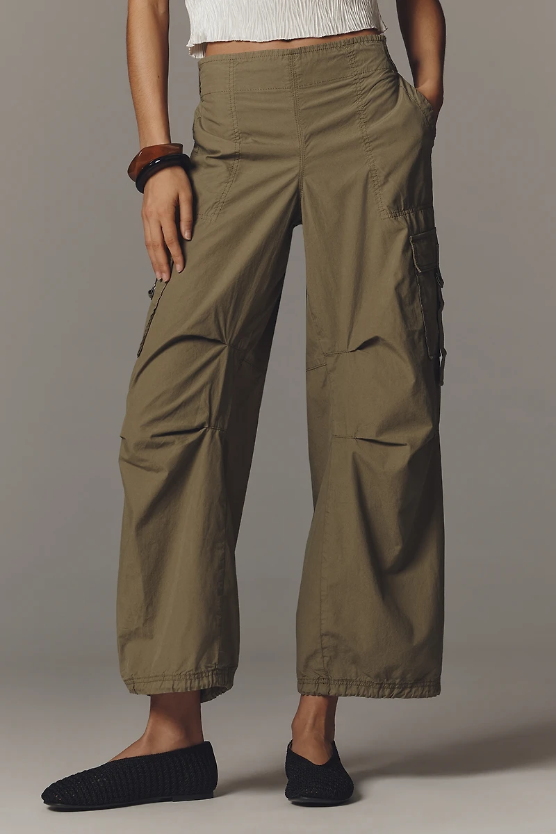 By Anthropologie Utility Parachute Pants