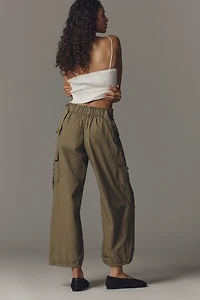 By Anthropologie Utility Parachute Pants