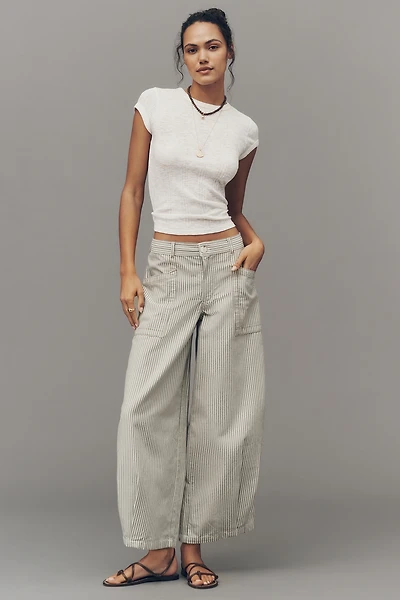By Anthropologie Cotton Utility Pants