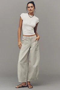 By Anthropologie Cotton Utility Pants