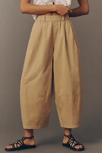 Maeve Cotton Linen Balloon Trousers