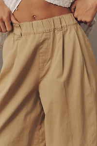 Maeve Cotton Linen Balloon Trousers