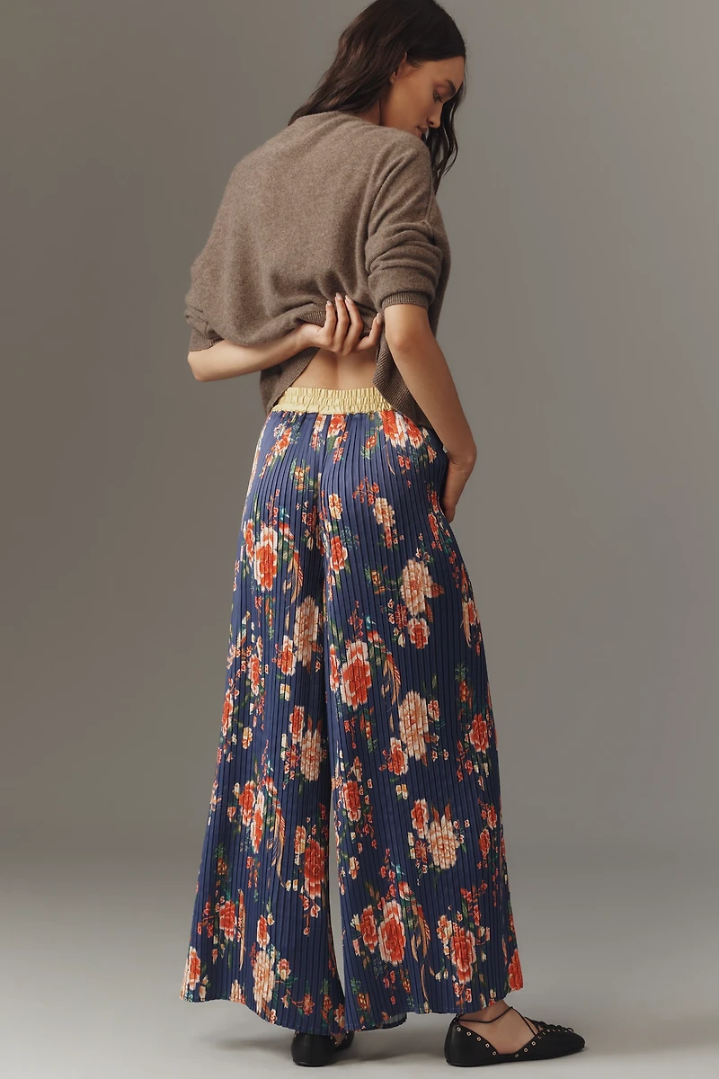 Farm Rio x Anthropologie Floral Track Pants