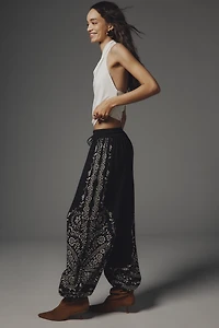 Farm Rio x Anthropologie Pull-On Printed Balloon Pants