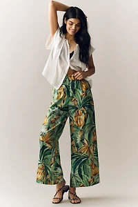 Farm Rio x Anthropologie Palm Fruit Pants