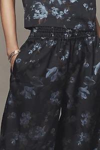 The Somerset Jacquard Full-Length Pull-On Pants