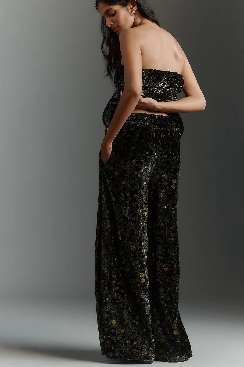 The Somerset Velvet Pull-On Pants