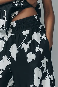 The Somerset Silky Floral Pants