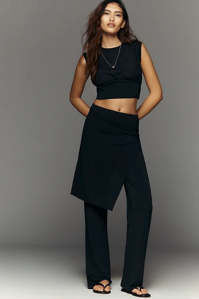 By Anthropologie Wrap Skirt Pants