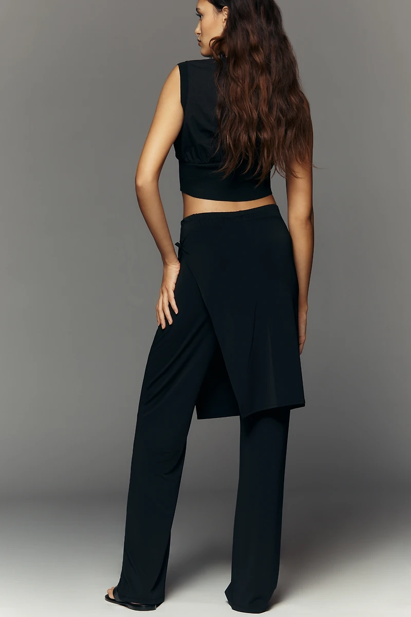 By Anthropologie Wrap Skirt Pants
