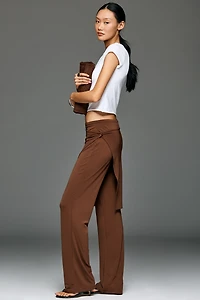 By Anthropologie Wrap Skirt Pants