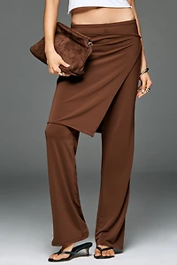 By Anthropologie Wrap Skirt Pants