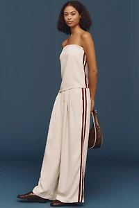 The Avery Pleated Track Trousers by Maeve