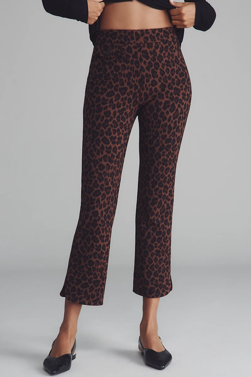 Maeve Crop Slim Pull-On Pants