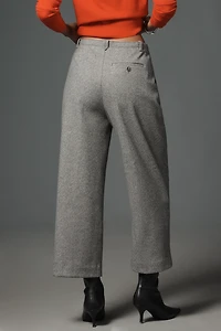 Maeve Brushed Cropped Trousers