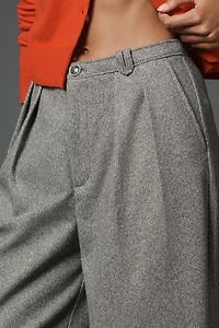 Maeve Brushed Cropped Trousers