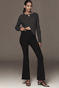 By Anthropologie High-Rise Flare Pants