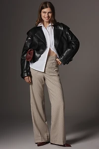 Maeve Jude Sparkle Pinstripe Trousers