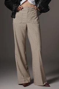 Maeve Jude Sparkle Pinstripe Trousers
