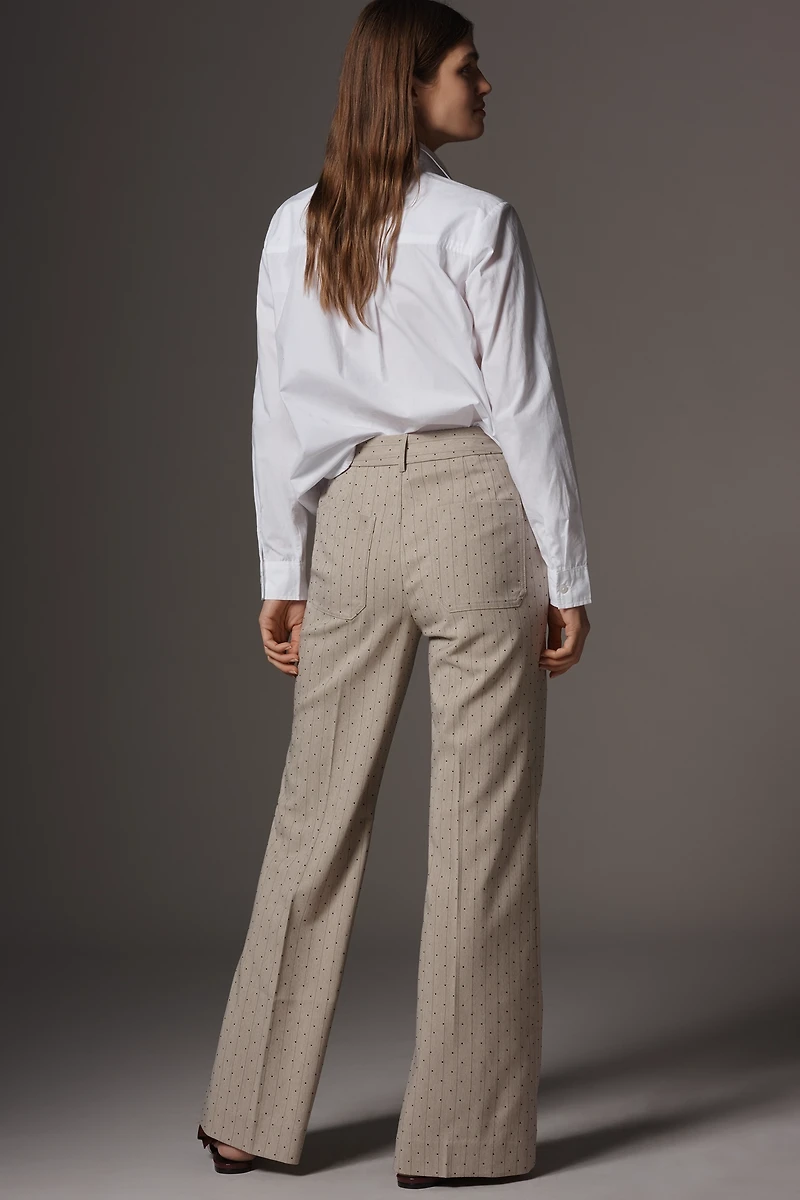 Maeve Jude Sparkle Pinstripe Trousers