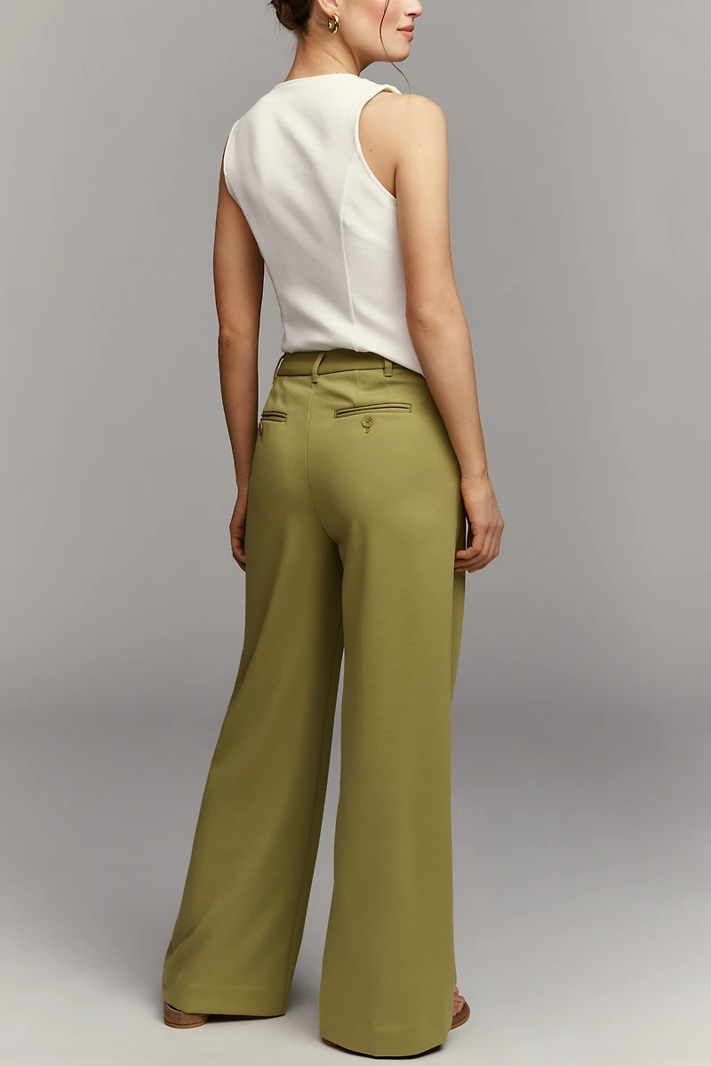 Maeve Clean Knit Trousers